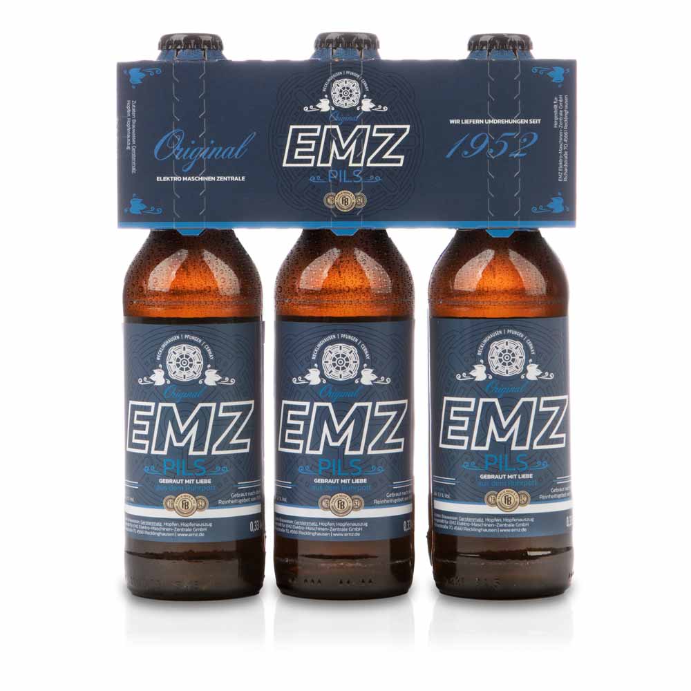 EMZ Jubiläumsbier aus Recklinghausen Sixpack